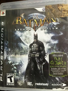 Batman: Arkham Asylum (Sony PlayStation 3, 2009) - Complete in Box - Picture 1 of 4