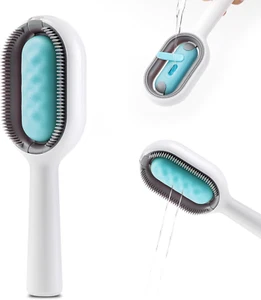 Water Brush for Cats Dogs, 4 in 1 Pet Grooming Brush, Cat Bath Brush, 2 in 1 - Picture 1 of 12