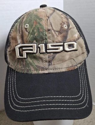 Ford F-150 emblema bordado adulto seis paneles corona tapa - negro/marrón camuflaje Foto 1 de 4