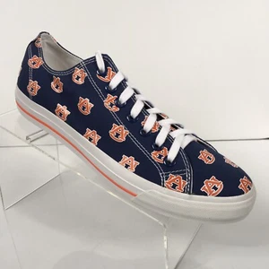 Row One Auburn Tigers War Eagle Sneakers Mens 9 Womens 10.5 - Picture 1 of 8