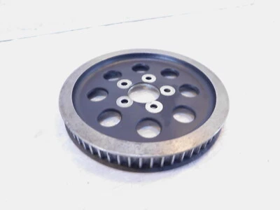 Harley Davidson Sportster 883 y 1200 2000-2003 polea de piñón de correa de rueda trasera Foto 1 de 4