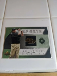 2004 Upper Deck Golf Gear Authentic Swatch Nick Price - Picture 1 of 2