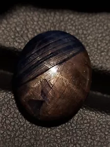Unique bi color star Sapphire cabochon - loose natural Sapphire gemstone... - Picture 1 of 10