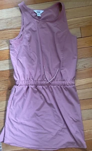 Athleta Girls All For One Dress Size XXL (16) Pink Draw String Waist - Picture 1 of 4