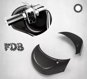 Cubiertas de carenado interior de fibra de carbono real Fit H-D 2014-2019 TOURING - Imagen 1 de 8