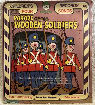 Parade Of The Wooden Soldiers PETER PAN EP BRAND NEW! SEALED! Children's Record - Image 1 of 2