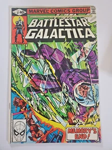 Cómic Battlestar Galactica #12 de febrero de 1980 Marvel Comics ¡Memory’s End! CD#216 - Imagen 1 de 3