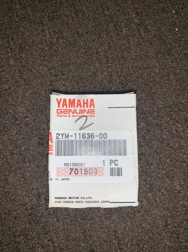 Pistón Yamaha Riva XC125 1985-2001 OEM 0,5 mm sobre 2YM-11636-00 NOS. Foto 1 de 4