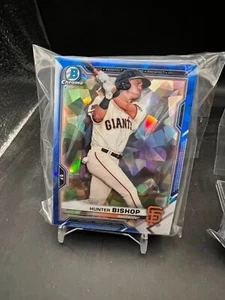 2021 Bowman Chrome Sapphire Hunter Bishop ⚾ BCP-18 ⚾ Giants RC⚾ Rookie lotto di 26 - Foto 1 di 1