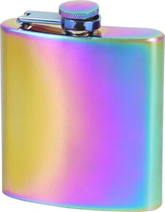 Flachmann Stainless Rainbow Polished With Underwire / 26 MM Wide / 6 OZ (177,45 - Bild 1 von 1