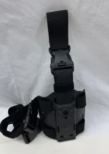 Safariland 6005-6-123 Universal Tactical Holster Leg Panel Black - Picture 1 of 3