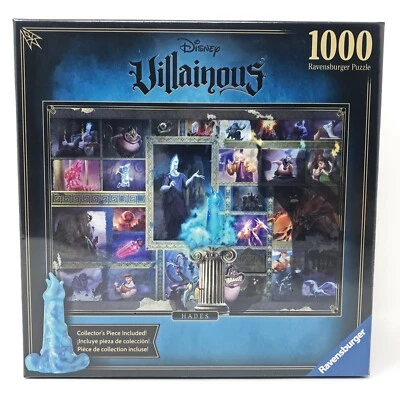 NEW Ravensburger Villainous "Hades" FACTORY SEALED 1000 Puzzle Disney Hercules - Image 1 of 4
