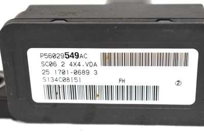 OEM!   56029549AC 2011 - 2022 DODGE CHARGER YAW RATE STABILITY CONTROL SENSOR - Image 1 of 4