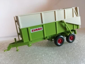 Wiking 387 01 26 Claas Ladewagen Muldenkipper Tandem-Anhänger Silowagen, neuwert - Bild 1 von 10