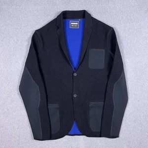 Blazer Napapijri Para Hombres Grande Punto Ze Abrigo Deportivo Técnico Negro ZE-K231 - Imagen 1 de 11