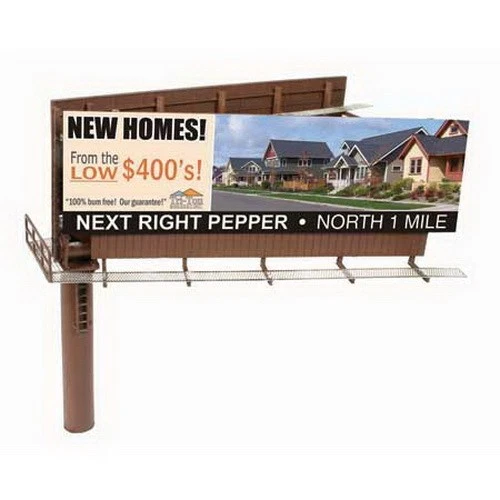 BLMA Models 520 Mod Dual Sided Billboard - Image 1 of 1