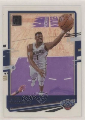 2020-21 Panini Clearly Donruss Zion Williamson #7 - Image 1 of 2