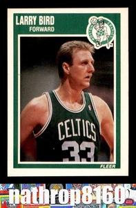 1989 Fleer #8 Larry Bird HOF Basketball Karte NM/NM+ Boston Celtics 10688 - Bild 1 von 4