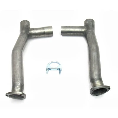JBA Headers 6610SH 2.5" Exhaust H-Pipe-409 Stainless Steel 65-73 Mustang SBF - Image 1 of 4