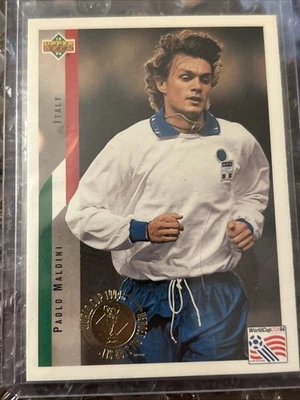 Copa Mundial Héroes y All-Stars 1994 Upper Deck - Paolo Maldini #32 Foto 1 de 2