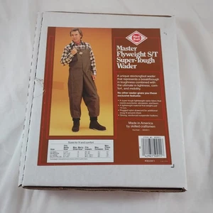 RED BALL WADERS Master Flyweight super resistente con piede calza GRANDE NYLON 850911 - Foto 1 di 7