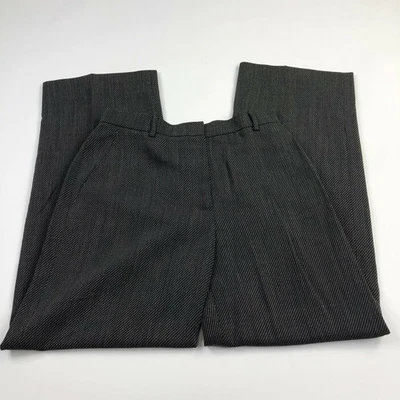 Max Mara Talla US 8 (Act 32W 33L) Vestido Negocios Trabajo Pantalón Lana Pantalones Usados en Excelente Condición Foto 1 de 4