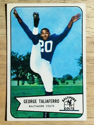 1954 Bowman #50 George Taliaferro (EXMT) - Image 1 of 2