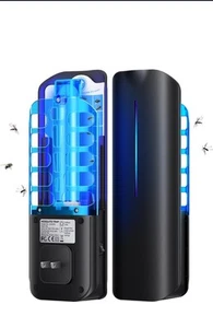 Flying Insect Plug In Mosquito Bug Zapper Indoor Gnat Moth Catcher 9W Light UV - Picture 1 of 7