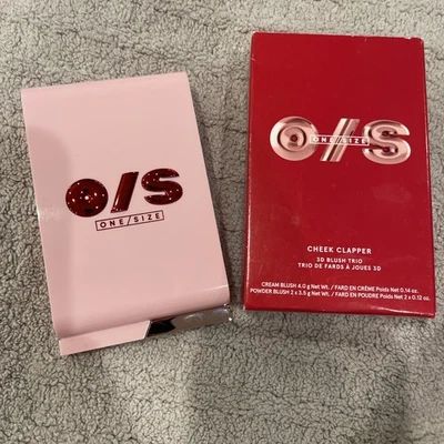 ONE/SIZE Cheek Clapper 3D Blush Trio ATTENTION SEEKER Cream & Powder Blush NIB - Image 1 of 4