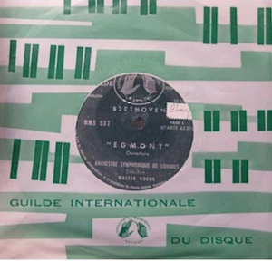 ++WALTER GOEHR/LONDRES egmont/coriolan BEETHOVEN SP 33T RARE VG++ - Imagen 1 de 1