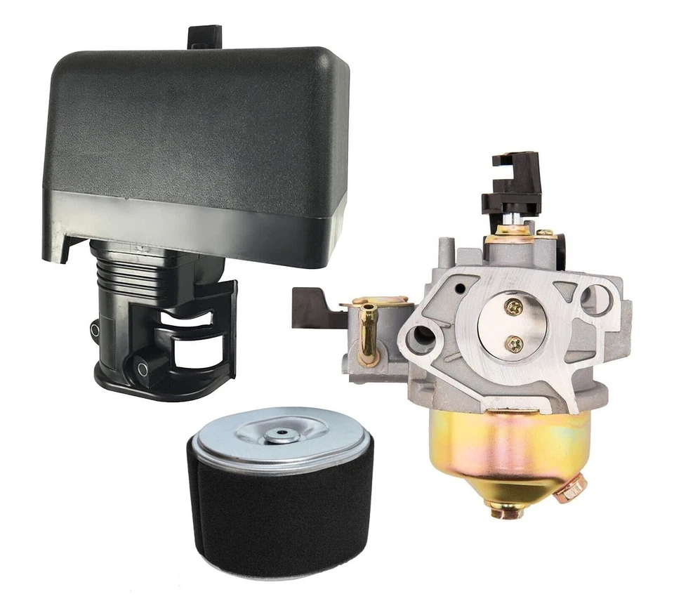 Carburetor and Air Box Assy with Filter Fits Honda GX160 5.5HP Gasoline Engines - Image 1 of 4