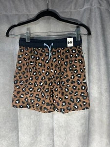 Cotton: On Kids Benny Boardshorts Swimwear- Animal Print- Size 11-12 - Picture 1 of 3