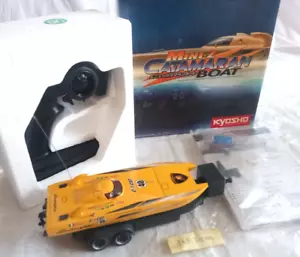 Kyosho Mini-Z Catamaran Boat Lamborghini C-1 CAT No.40 Readyset No.40402LC-4 New - Picture 1 of 16