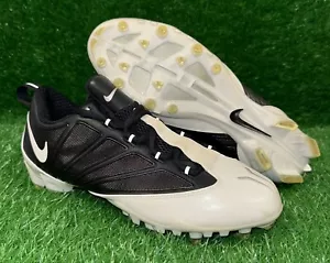 Nike Air Zoom Vapor Jet 4.2 White Black Football Cleats Size 9 318907-011 New - Picture 1 of 9