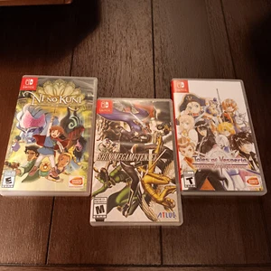 Shin Megami Tensei V, Tales of Vesperia, & Ni No Kuni for Nintendo Switch - JRPG - Picture 1 of 17