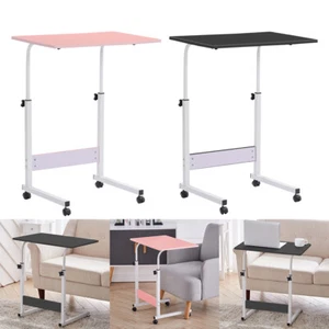 Home Portable Table Mate Height Adjustable Dinner Laptop TV Desk Over Bed Table - Picture 1 of 35
