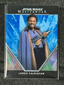 2024 Topps Star Wars Masterworks Lando Calrissian Blue Base - Picture 1 of 1