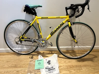 Circa 2000 Bianchi Road Bike, Excellent Condition, Very Low Miles, Original Tire - Image 1 of 3
