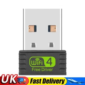 2,4GHz Mini USB WiFi Adapter 150Mbps USB WIFI Netzwerkkarte für PC/Laptop/Desktop - Bild 1 von 6