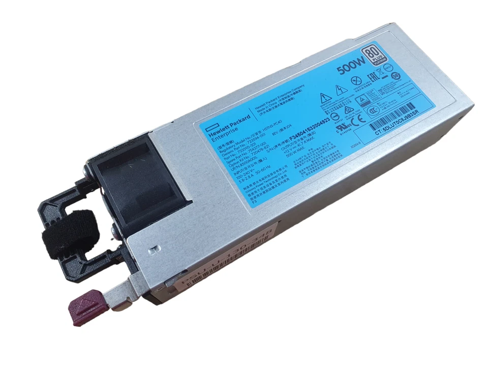 HP 723595-501 HSTNS-PC40 500W Server PSU Power Supply - Image 1 of 1