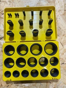 Kit Guarnizioni O-Ring in Nitrile 404 Pezzi - Misure Metriche - Foto 1 di 2