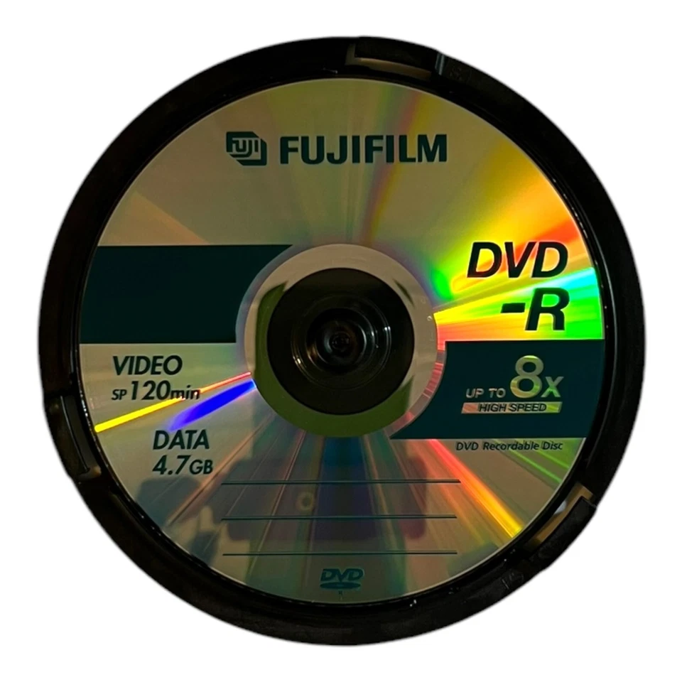 Fujifilm Rohling DVD - R 4,7 GB 120 Min. 1 Stück Neu & unbenutzt - Bild 1 von 1