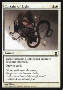 4X CURTAIN OF LIGHT WHITE SAVIORS OF KAMIGAWA MTG MAGIC NM X4 (yourdeckbuilder) - Picture 1 of 1