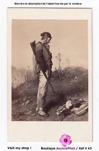 "PISTE D'ÉTÉ", CHASSEUR, BONNET PHRYGIEN, MILITAIRE, PAR LEPOITTEVIN, CDV -V43 - Imagen 1 de 2