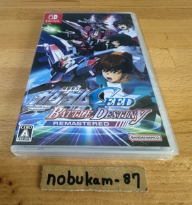 Mobile Suit Gundam SEED Battle Destiny Remastered Ninendo Switch Pre - Picture 1 of 10