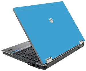 SKY BLUE Vinyl Lid Skin Cover Decal fits HP Elitebook 8540W 8540P Laptop - Picture 1 of 1
