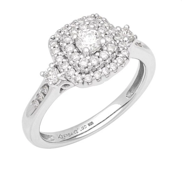 Keepsake Celestial Women's Lab Grown Diamond Engagement Ring