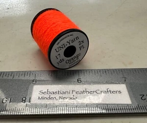 Uni Yarn 17 Yard Spool Orange - Picture 1 of 3
