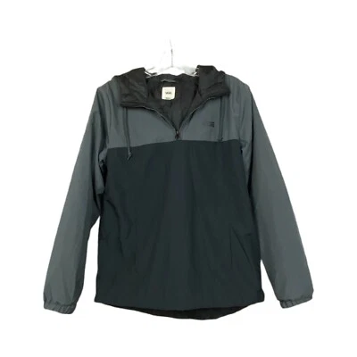 Chaqueta con Capucha VANS Blast It Anorak Negra Cortavientos Gris Talla XS Foto 1 de 4