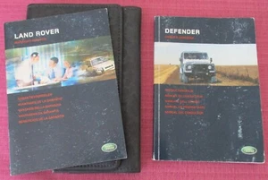 LAND ROVER DEFENDER (2002 - 2007) BETRIEBSANLEITUNG - OWNERS HANDBOOK - BEDIENUNGSANLEITUNG. - Bild 1 von 10